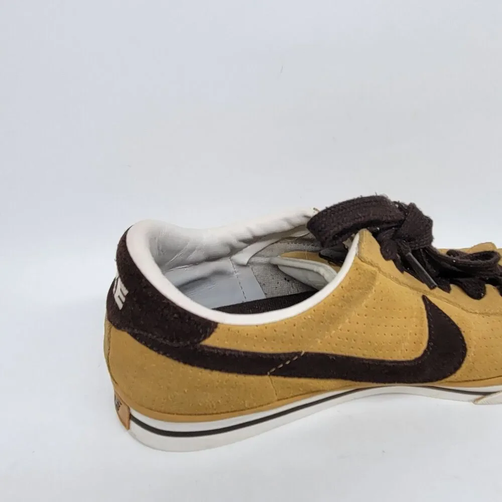 Nike 318333-721 Sweet Classic Mens Mustard Yellow Suede Sneakers US 10 EUR 44